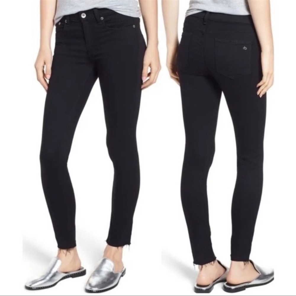 Rag & Bone | Raw Hem Ankle Skinny Jeans